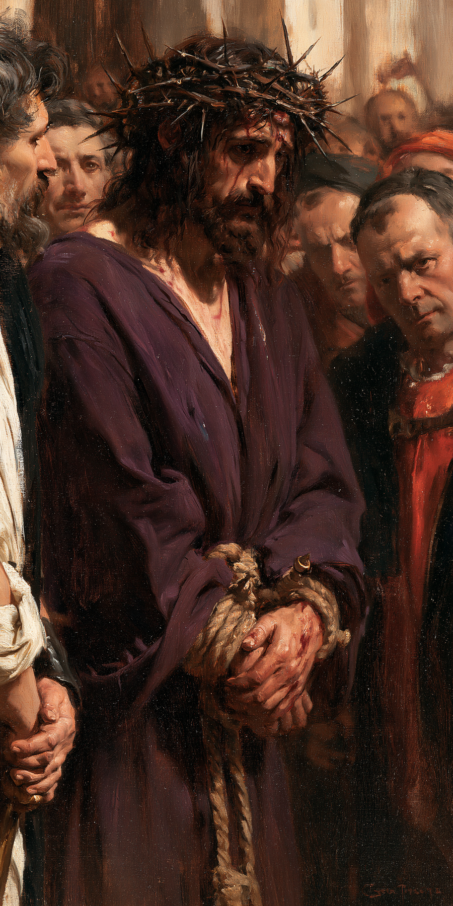 Ecce Homo - Psychological close-up view · Portrait n° 4
