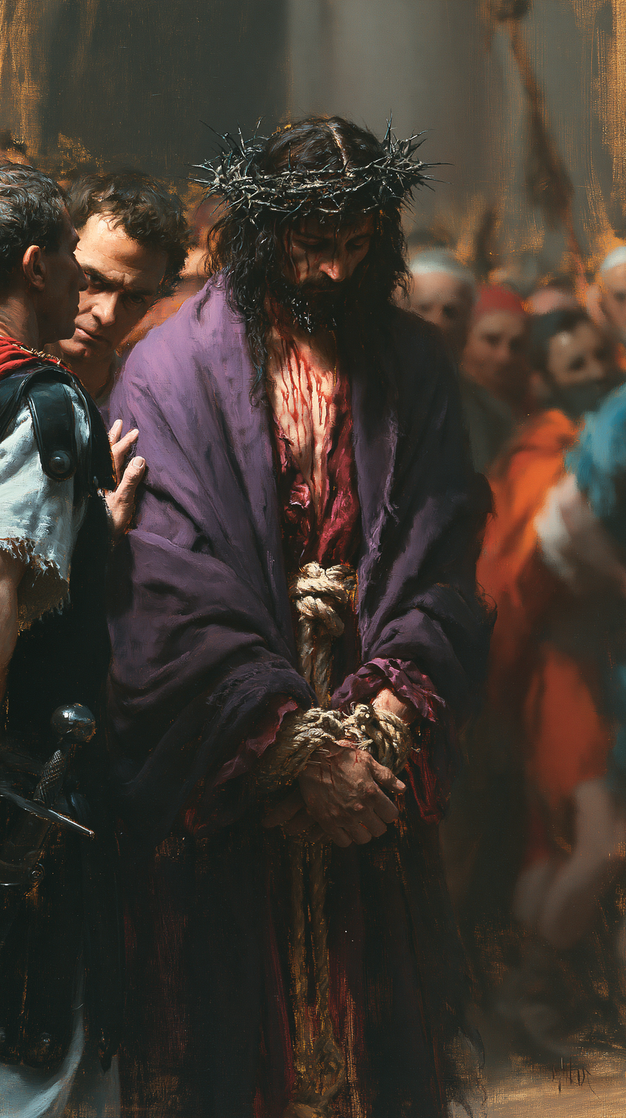 Ecce Homo - Psychological close-up view · Portrait n° 9