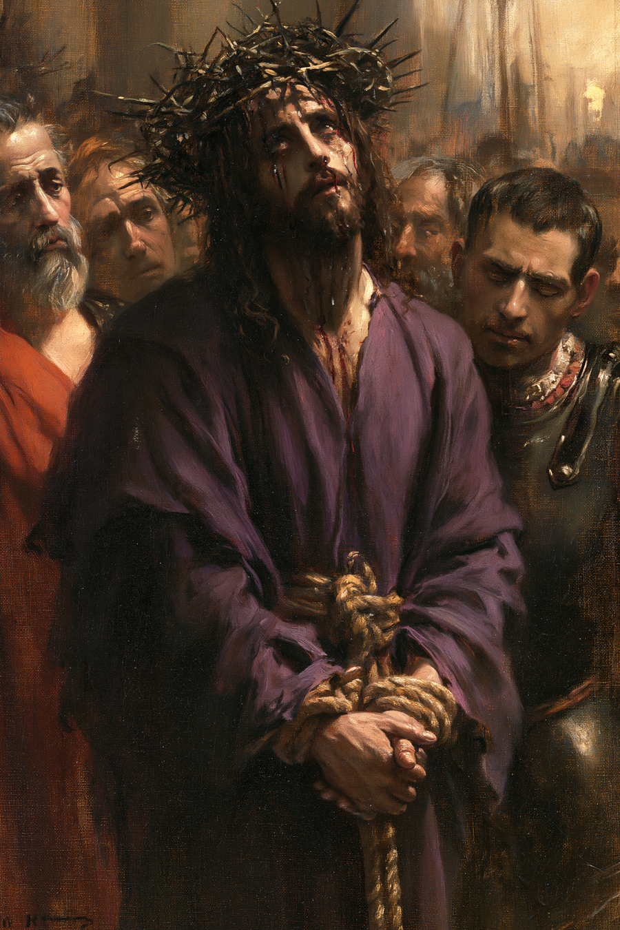 Ecce Homo - Psychological close-up view · Portrait n° 14