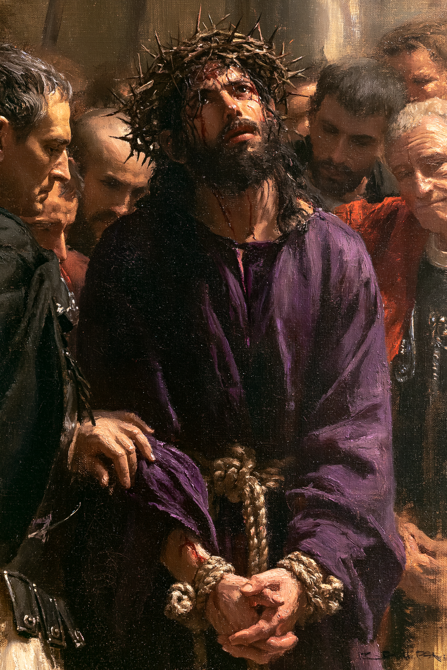 Ecce Homo - Psychological close-up view · Portrait n° 15