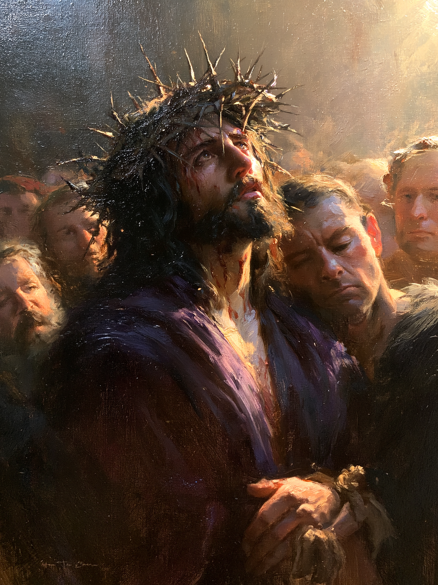 Ecce Homo - Psychological close-up view · Portrait n° 16