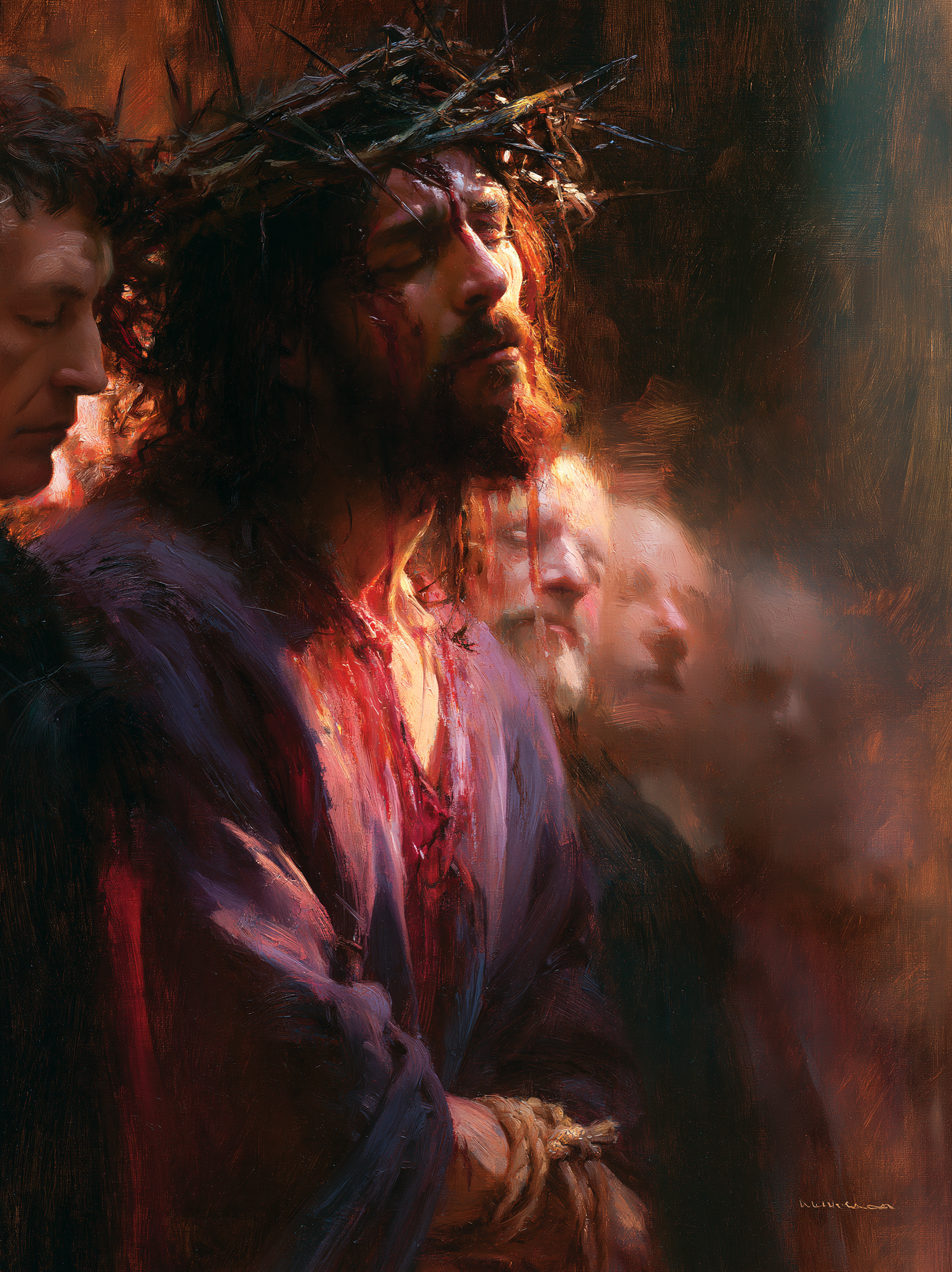 Ecce Homo - Psychological close-up view · Portrait n° 18 — aperçu de la finition sélectionnée