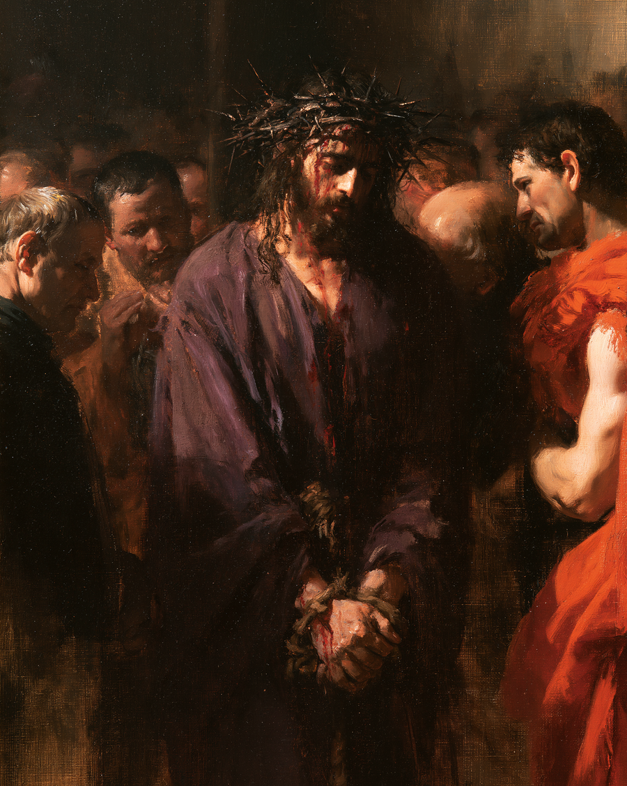 Ecce Homo - Psychological close-up view · Portrait n° 22