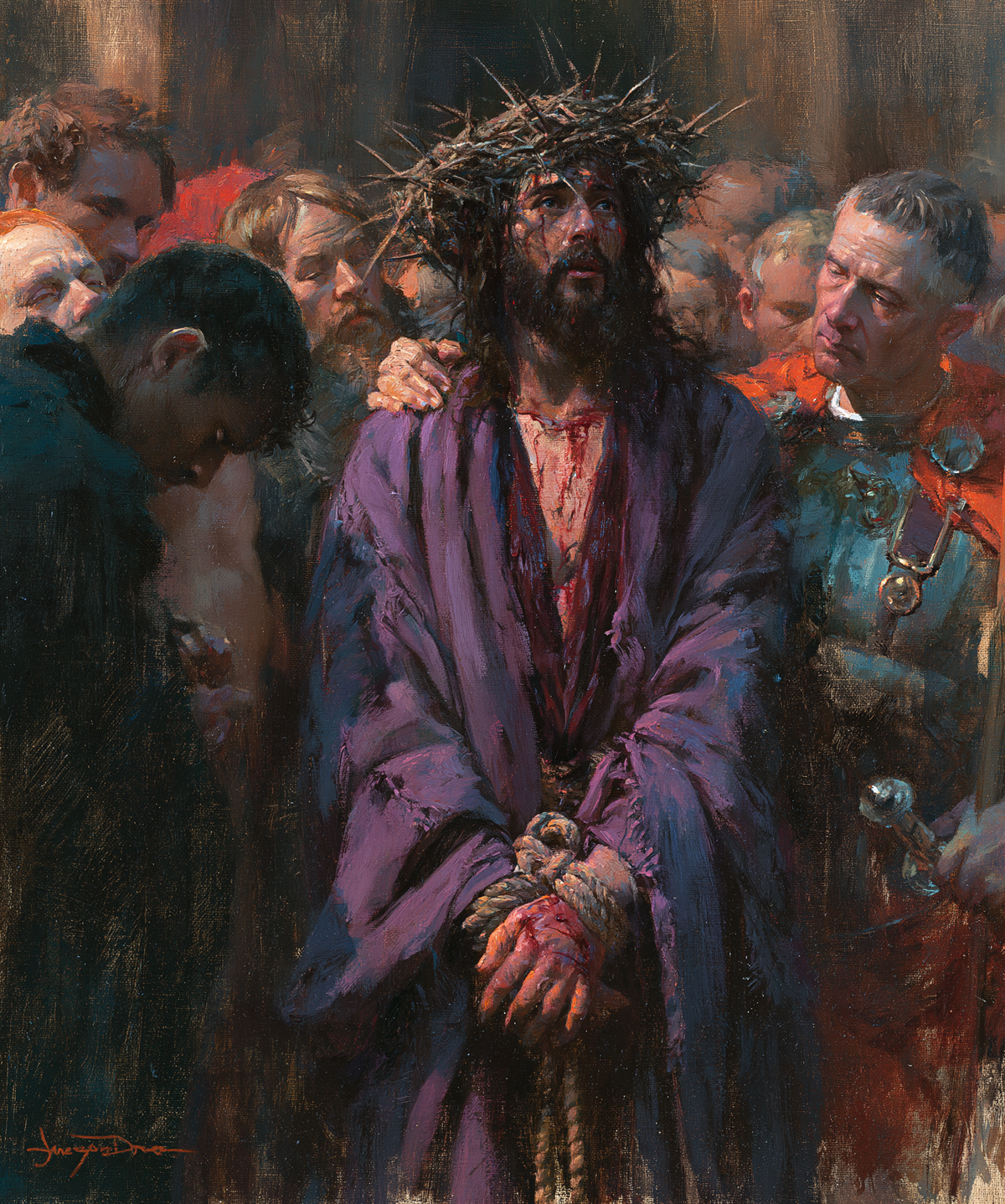 Ecce Homo - Psychological close-up view · Portrait n° 26