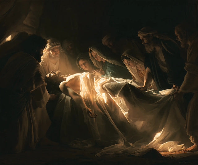 The Entombment of Jesus Christ - Divine Light · Landscape n° 4