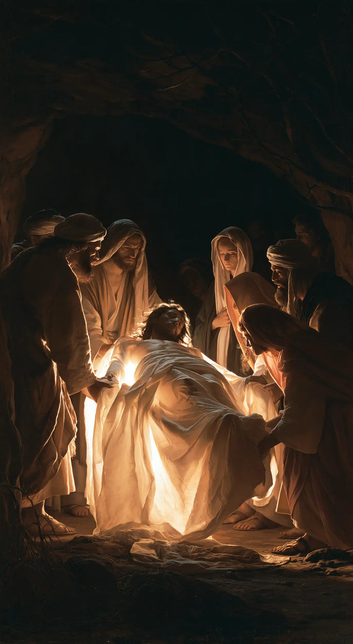 The Entombment of Jesus Christ - Divine Light · Portrait n° 7