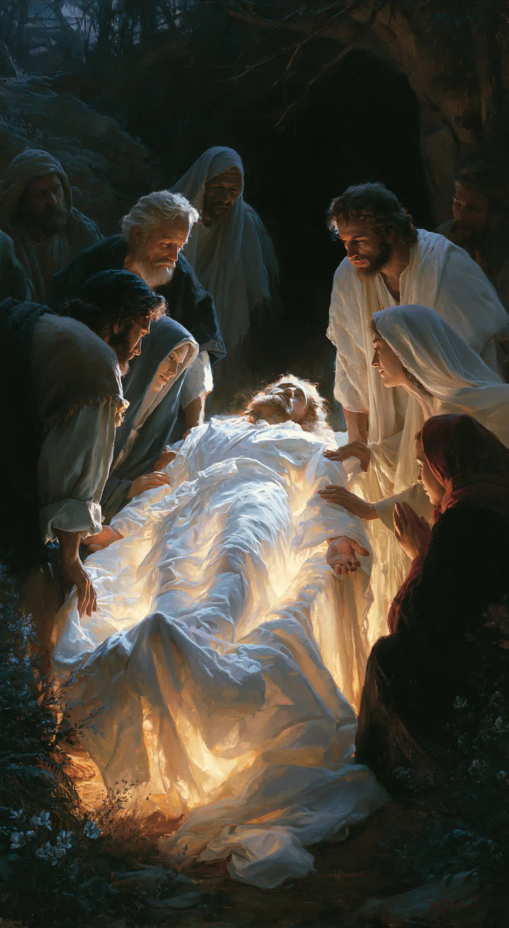 The Entombment of Jesus Christ - Divine Light · Portrait n° 8