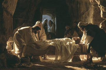 The Entombment of Jesus Christ - Inside the Tomb · Landscape n° 4