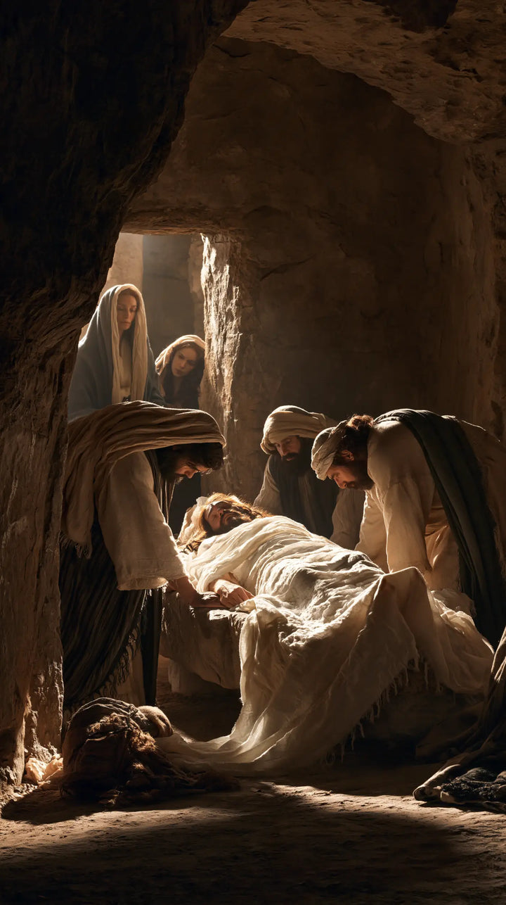 The Entombment of Jesus Christ — The Cloth That Meets the Dust