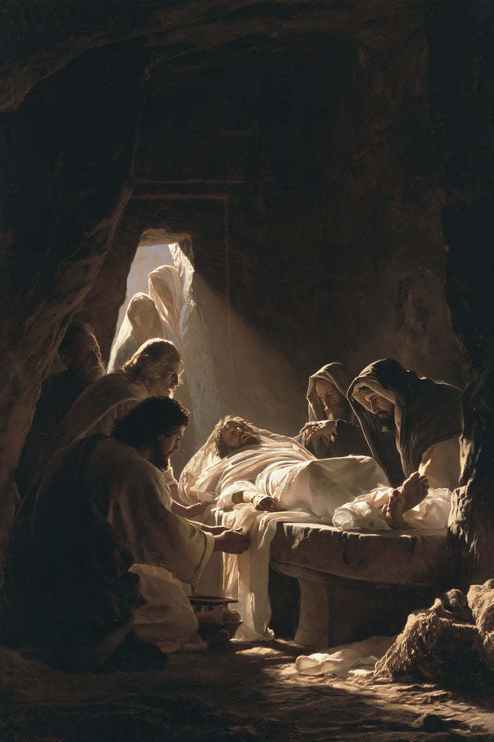 The Entombment of Jesus Christ — The Ray from the Doorway