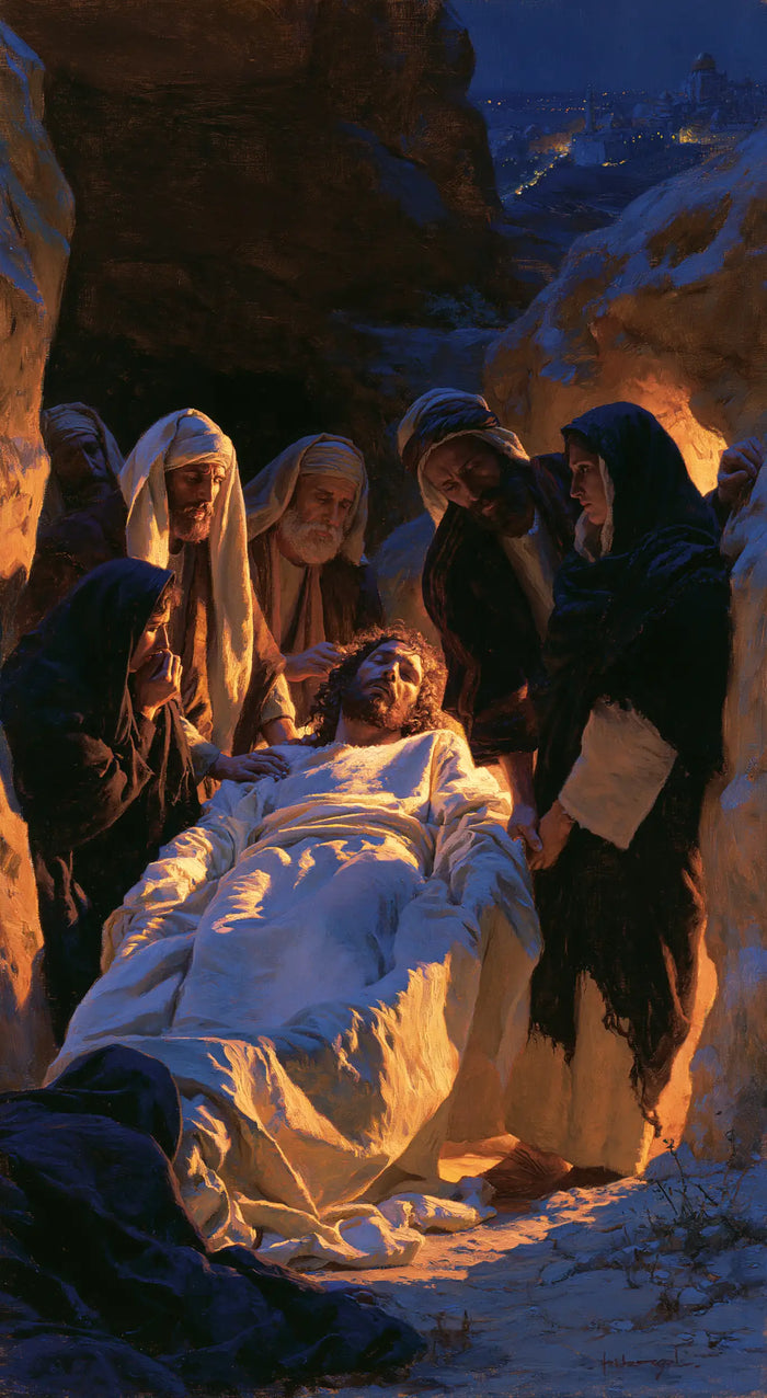 The Entombment of Jesus Christ - Midnight-blue Chiaroscuro · Portrait n° 5
