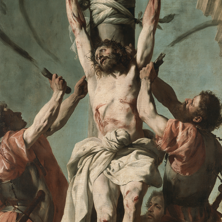 The Flagellation of Christ — The Passion Beneath a Pale Sky