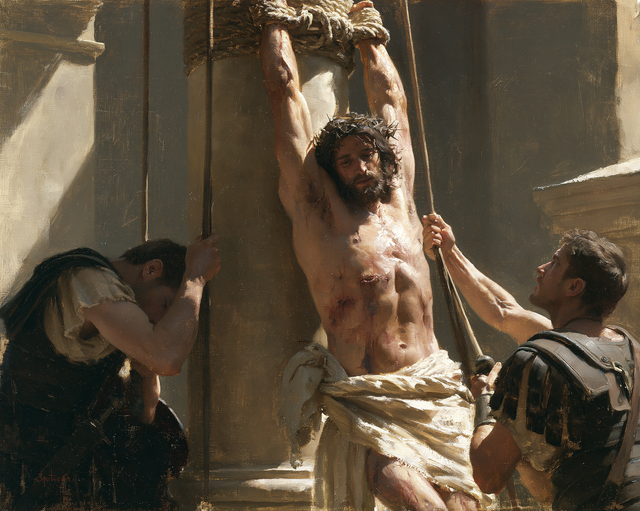 The Flagellation of Christ — The Cast Shadow of the Ordeal