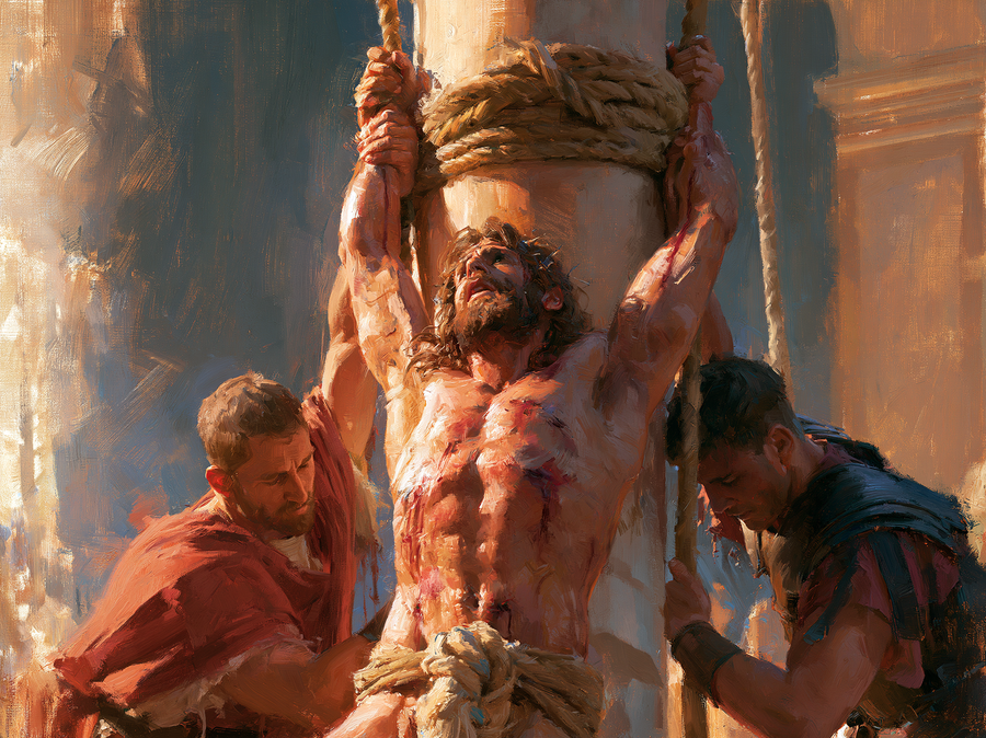 The Flagellation of Christ - Impressionist · Landscape n° 7