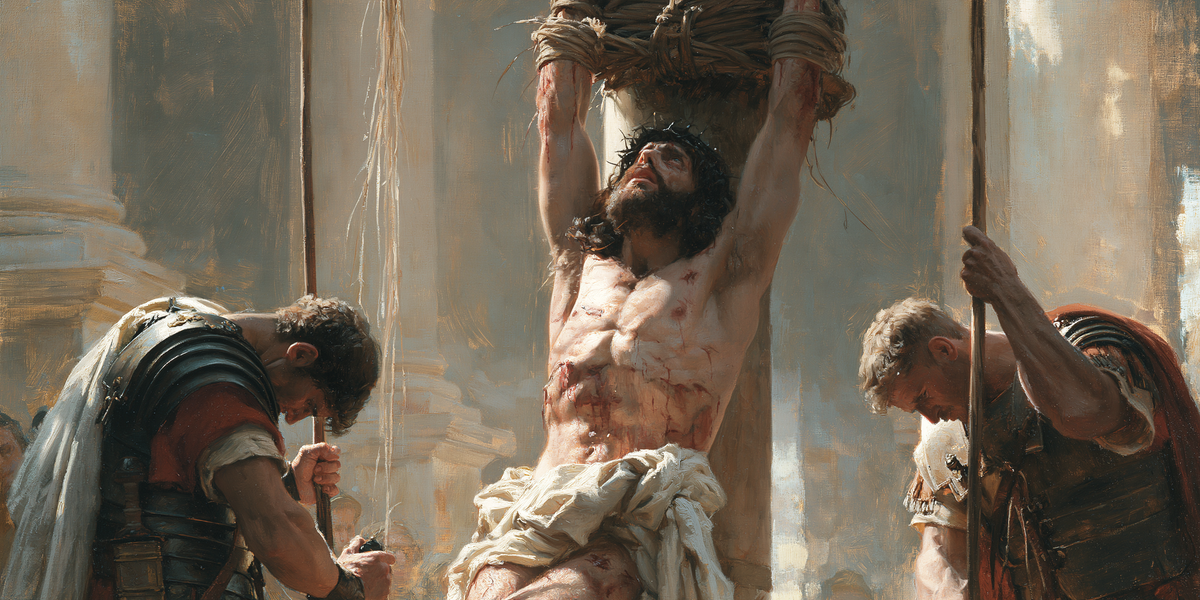 The Flagellation of Christ — Light and the Upward Gaze