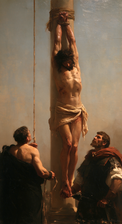 The Flagellation of Christ — Alone Against the Pale Sky