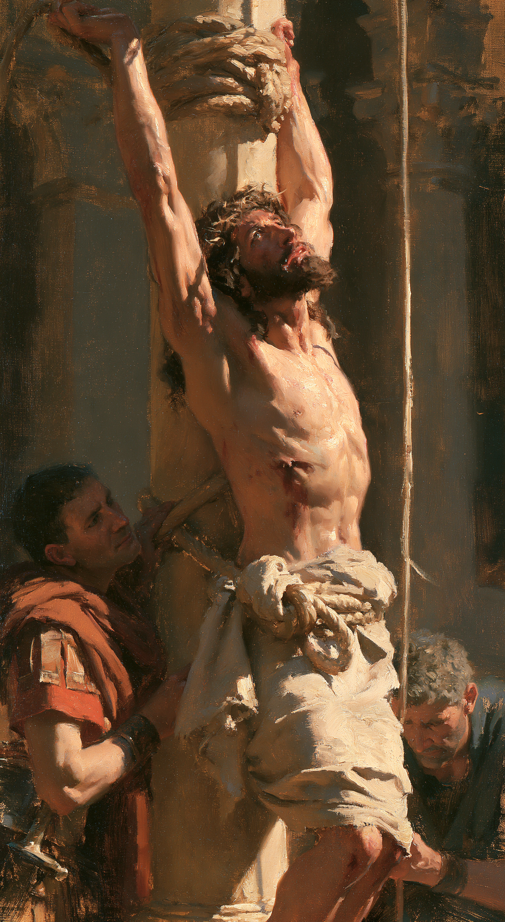 The Flagellation of Christ - Impressionist · Portrait n° 7 - Christian art