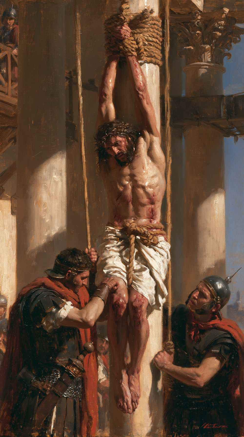 The Flagellation of Christ - Impressionist · Portrait n° 8 - Christian art