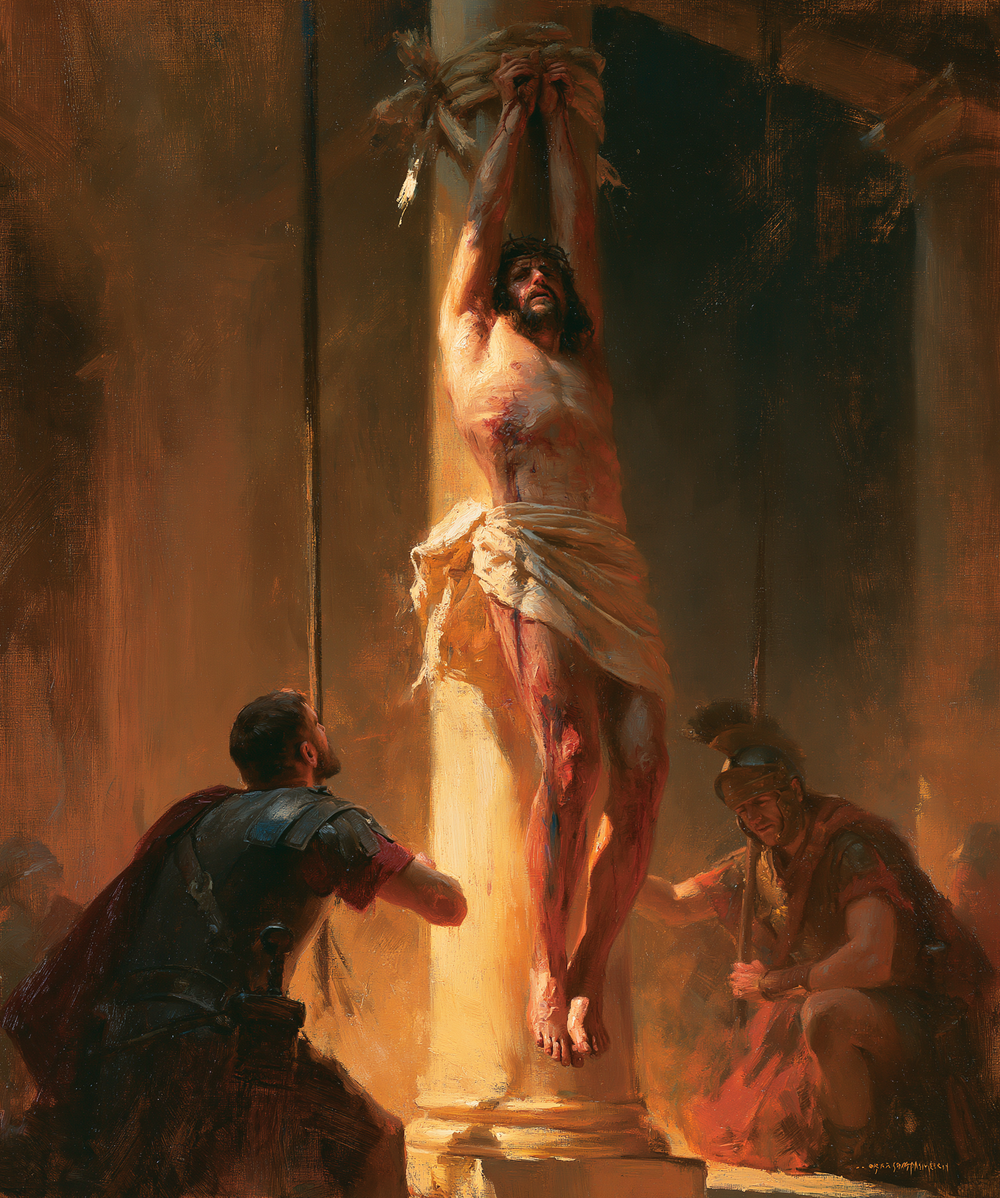 The Flagellation of Christ - Impressionist · Portrait n° 17 - Christian art