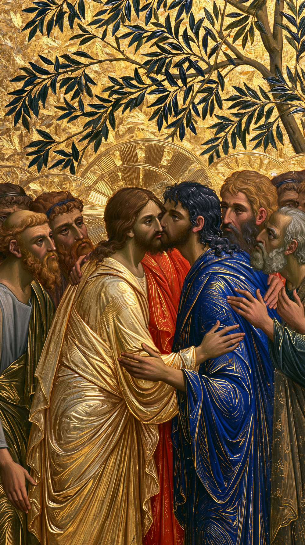 The Flagellation of Christ - Sacred Gold · Portrait n° 2 - Christian art