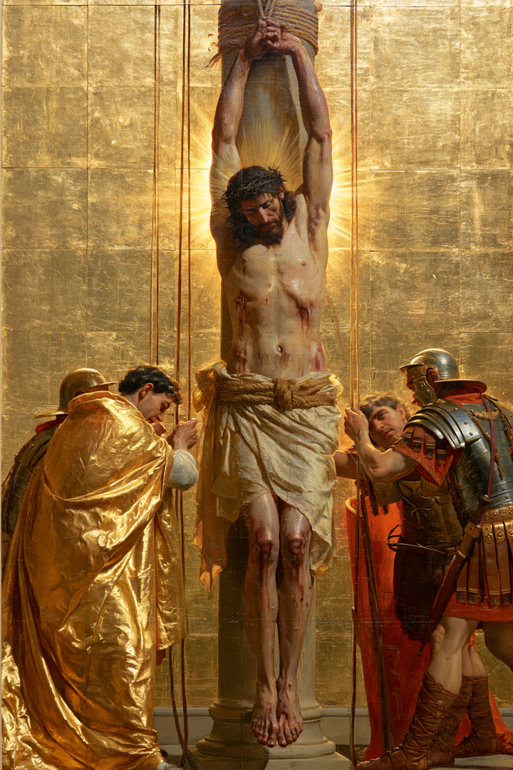 Kristi flagelation - Sacred Golden · Portrait n° 4