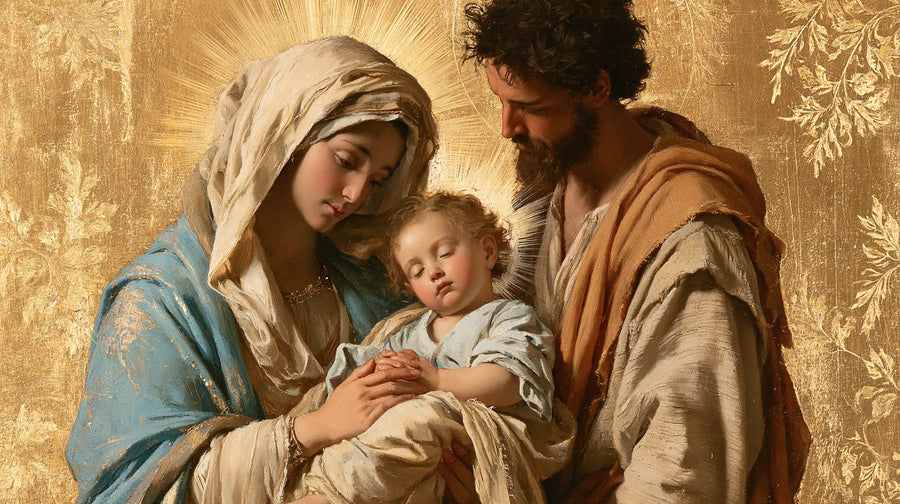 The Holy Family - Sacred Gold · Landscape n° 7