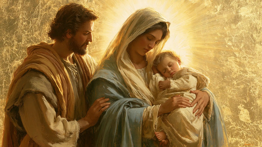 The Holy Family - Sacred Gold · Landscape n° 13