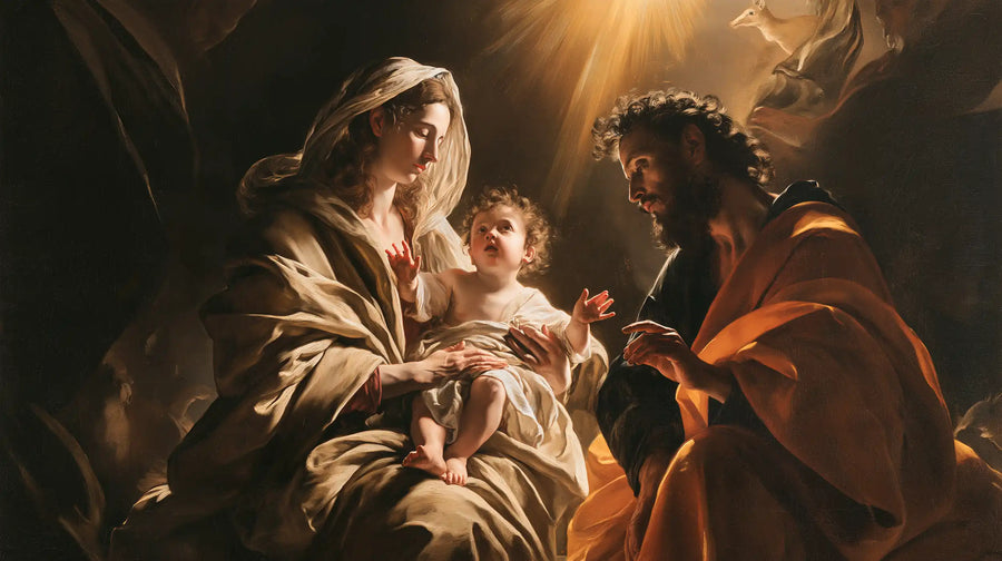 The Holy Family - Theatrical Baroque · Landscape n° 9