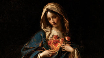 Immaculate Heart of Mary - Black and Gold · Landscape n° 17