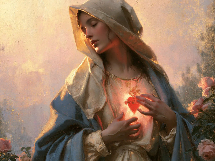 Immaculate Heart of Mary - The Immaculate Heart at Dawn · Landscape n° 3