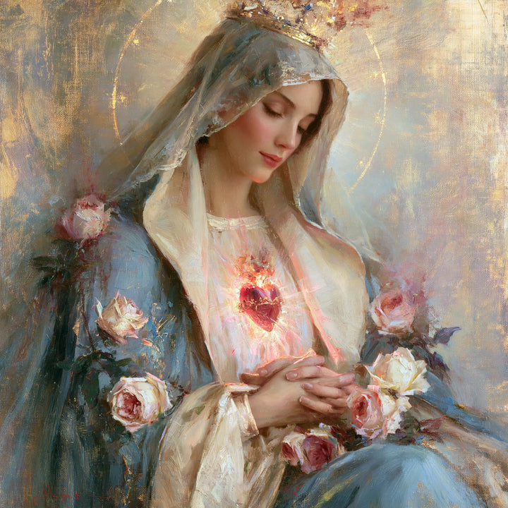 Immaculate Heart of Mary - Impressionist · Square n° 2