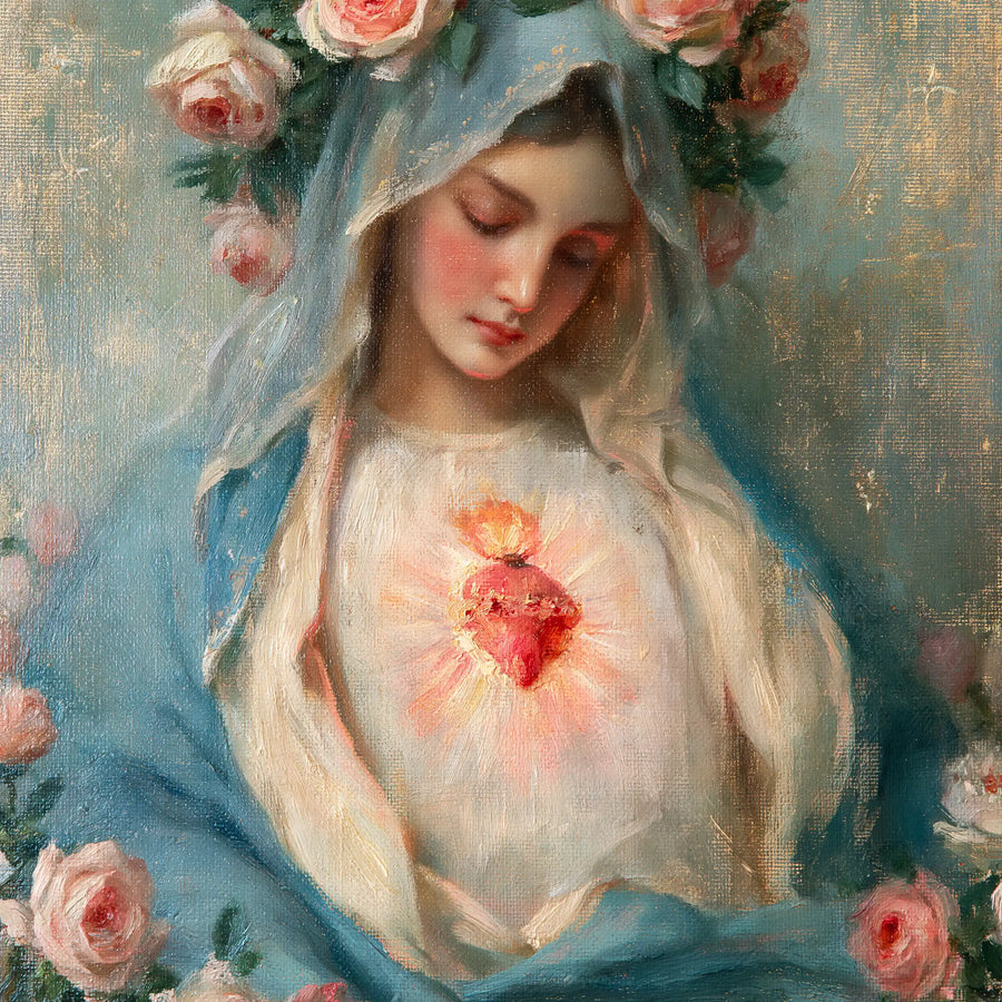 Immaculate Heart of Mary - Impressionist · Square n° 6