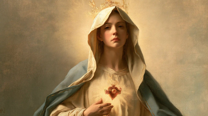 The Immaculate Heart of Mary — The Little Rose Beneath the Sovereign Gaze