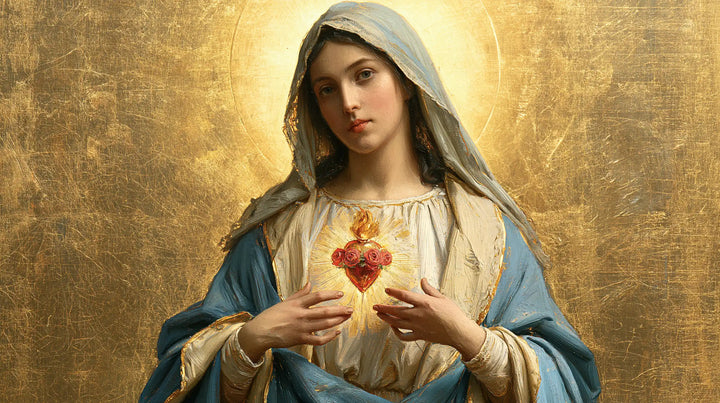 Immaculate Heart of Mary - Sacred Gold · Landscape n° 18