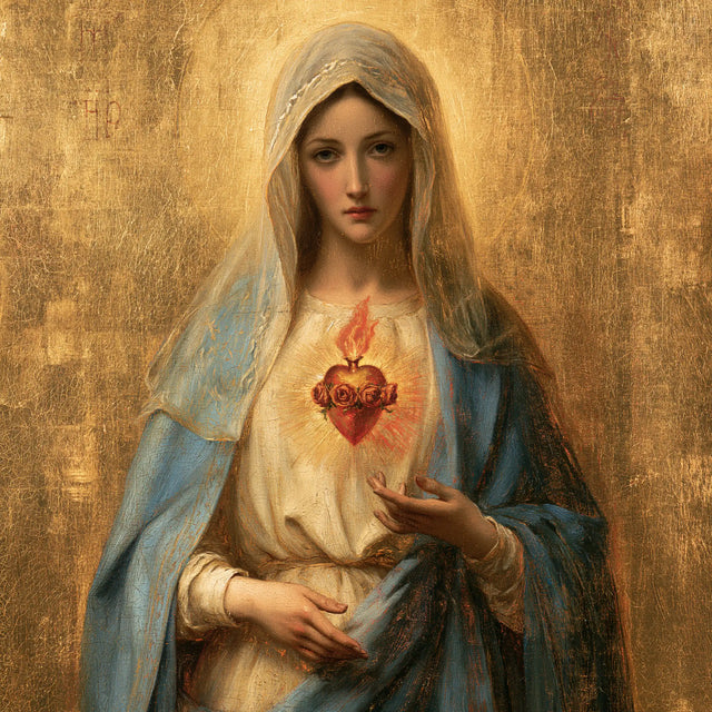 Immaculate Heart of Mary - Sacred Gold · Square n° 2
