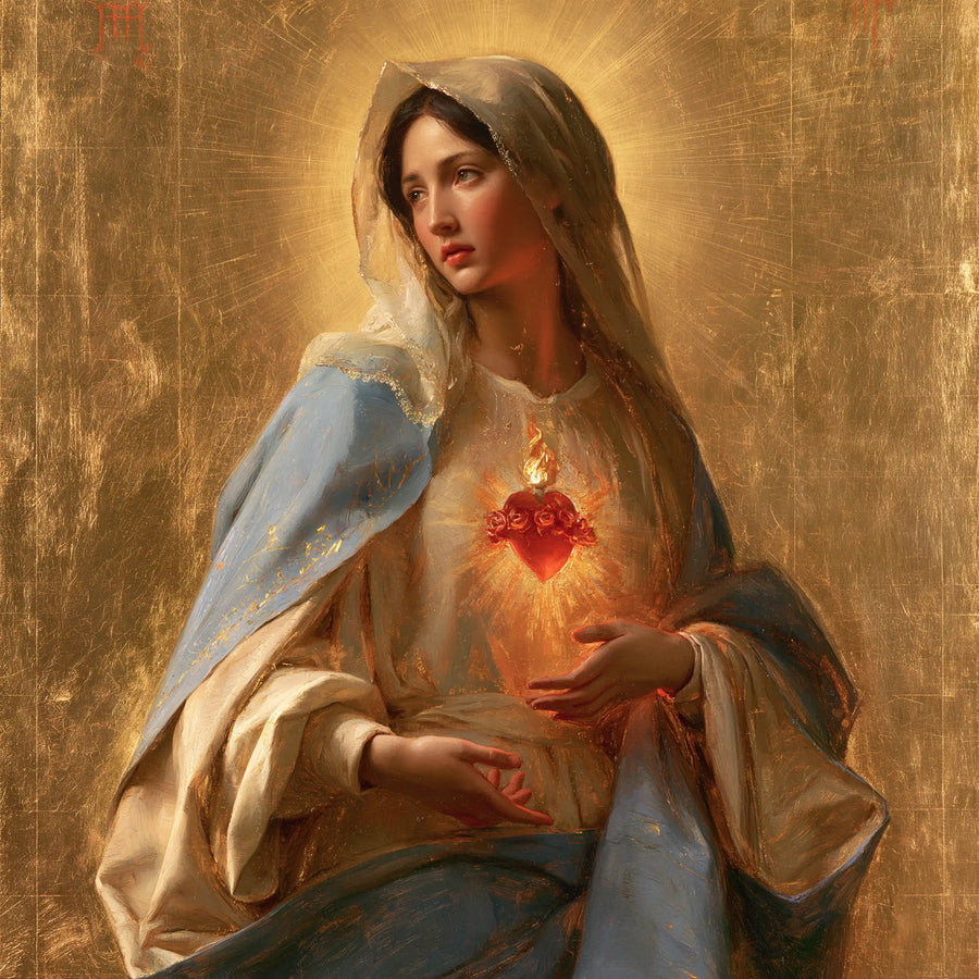 Immaculate Heart of Mary - Sacred Gold · Square n° 5