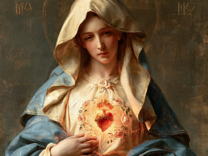 Immaculate Heart of Mary - Sacred Maternal Tenderness · Landscape n° 6