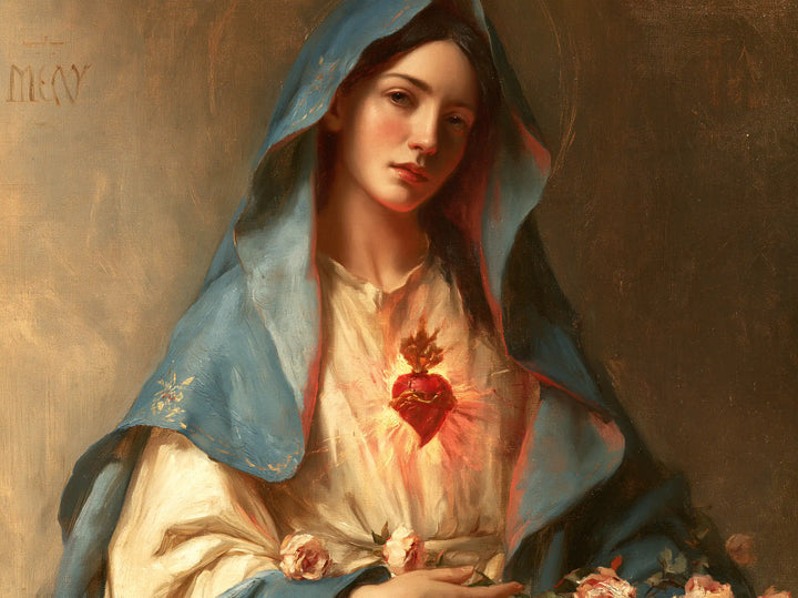 Immaculate Heart of Mary - Sacred Maternal Tenderness · Landscape n° 11