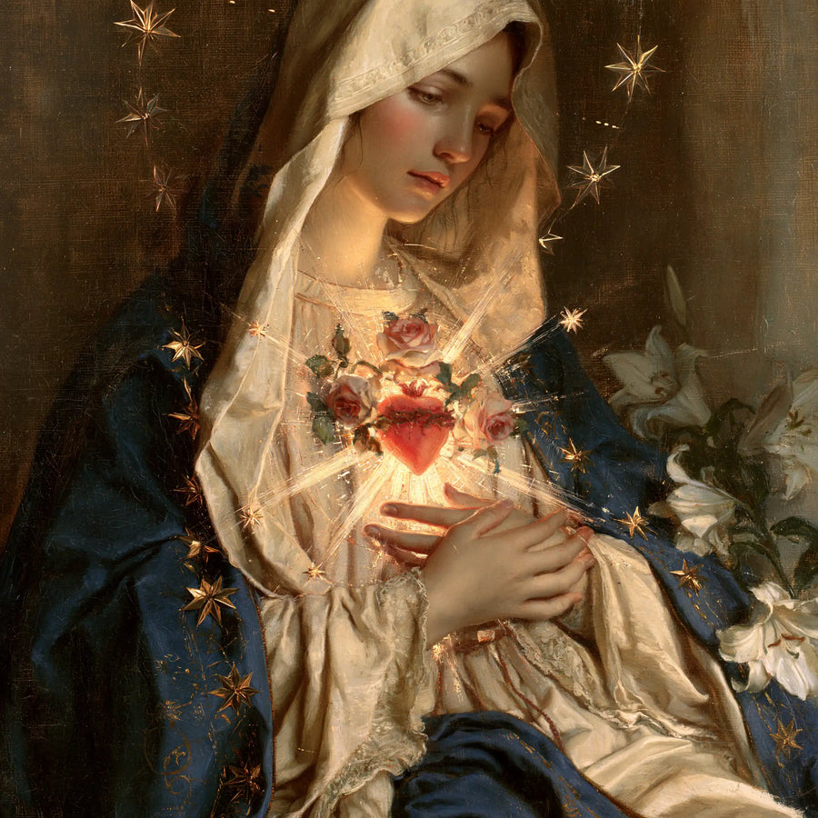 Immaculate Heart of Mary - Symbolist · Square n° 5