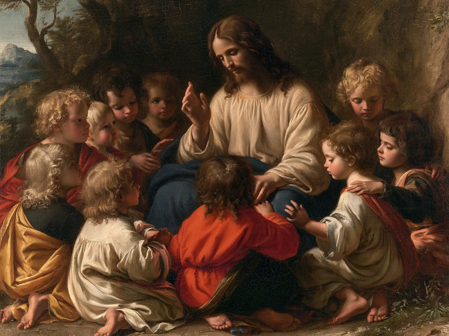 Jesus and the Children - Florentine Renaissance · Landscape n° 4