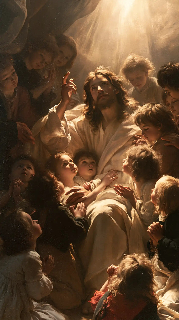 Jesus and the Children - Theatrical Baroque · Portrait n° 1