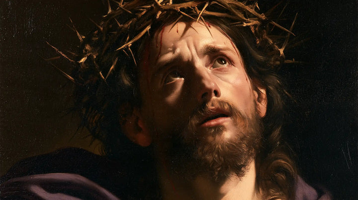 Jesus Crowned with Thorns — Heaven Sought beneath the Thorns