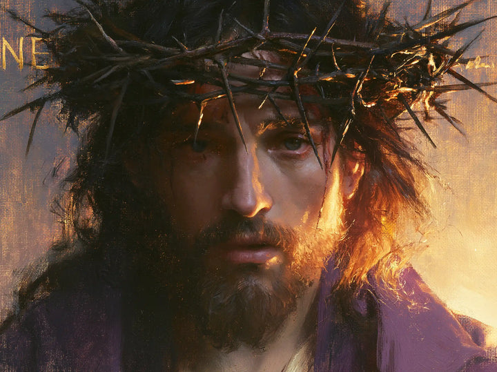 Jesus Crowned with Thorns — The Cheek in Day’s First Fire