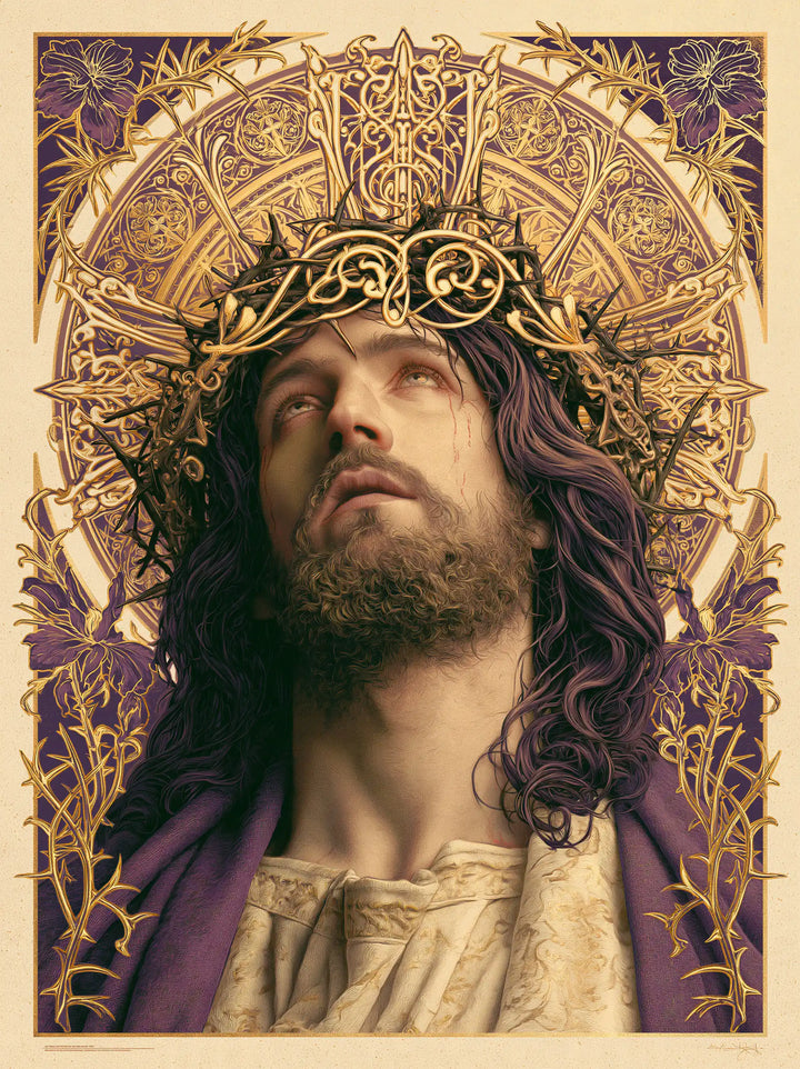 Jesus Crowned with Thorns — The Appeal beneath the Golden Fan