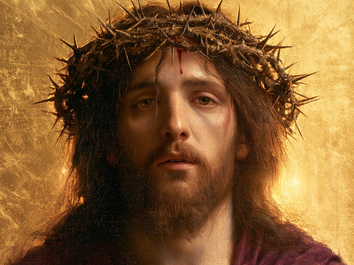 Jesus Crowned with Thorns — Breath in the Shoulders’ Diffuse Gold