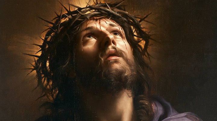 Jesus Crowned with Thorns — The Gaze in the High Brown Opening