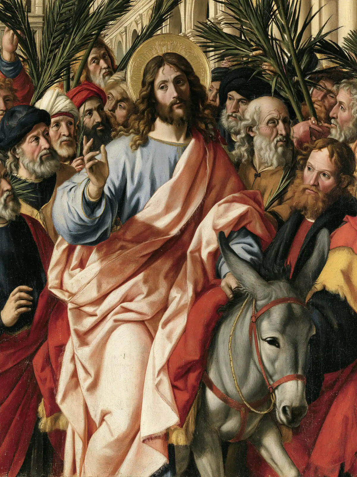 Jesus Enters Jerusalem – Florentine Renaissance · Portrait no. 10