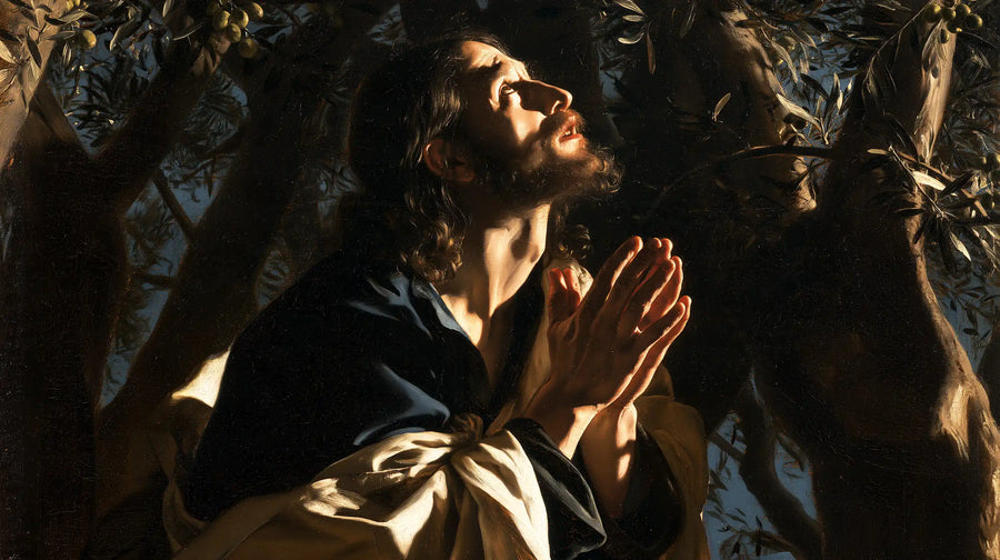 Jesus in Gethsemane — Breath upon the Lips
