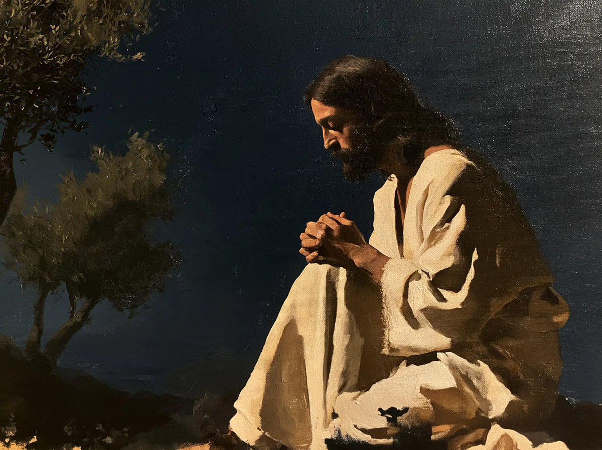 Jesus in Gethsemane - Contemporary Minimalism · Landscape n° 3