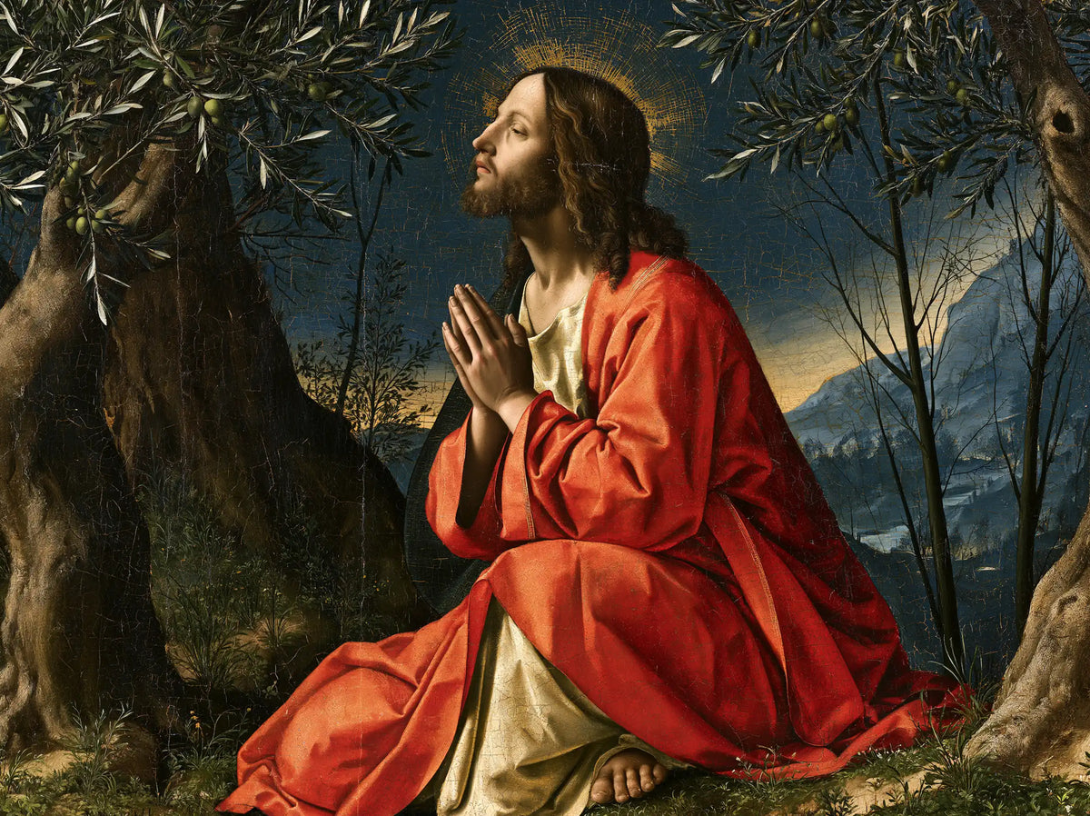 Jesus in Gethsemane - Florentine Renaissance · Landscape n° 2